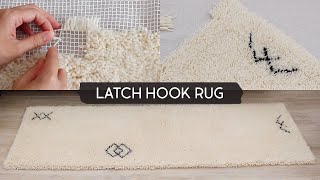 Making a Latch Hook Rug