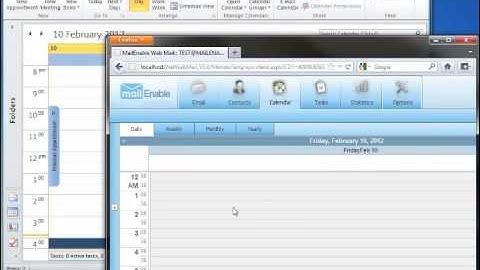 MailEnable Video: MAPI Connector - Contacts & Appointments