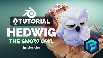 Blender Owl Character Tutorial | Polygon Runway