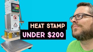 Is the Amazon Heat Stamp Worth Buying?  Leather Heat Foil Stamp Machine