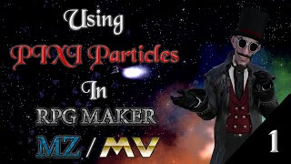 Using PIXI Particles in RPGMaker MZ and MV! Part 1