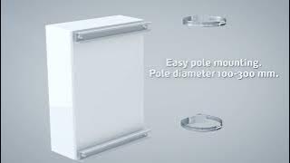 ARCA - Quick wall and pole mounting