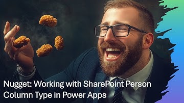 Working with SharePoint Person Column Type in Power Apps