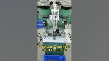 Non-lock slider assembler—ultimate efficiency for your line!#SLIDER MACHINES #SLIDER MAKING MACHINE