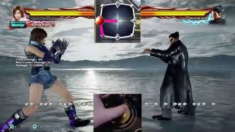 Tekken 7 Korean Backdash Visual Input Guide