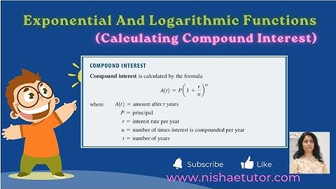 Exponential Functions | Compound Interest | Part 4