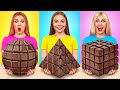 幾何学的形状の食品チャレンジ | フードバトル Mega DO Challenge