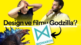 Věří designéři v dutou zemi? #godzilla #kong #logo #design #designtalk #monarch