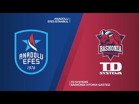 Anadolu Efes Istanbul - TD Systems Baskonia Vitoria-Gasteiz Highlights | EuroLeague, RS Round 12