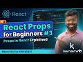 React Tutorial for Beginners #3 | Props in React Explained with Example | Hindi