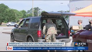 East Texas Food Bank, Mission Marshall join forces to feed hungry families in Marshall