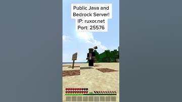 #shorts Join this Lifesteal SMP! #minecraft Java and Bedrock! #minecraftserver #minecraftsmp #ruxor