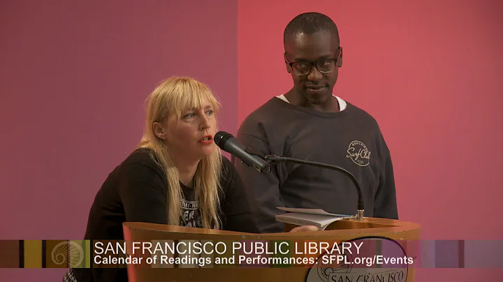 Janelle Hessig and Brontez Purnell at Radar Readin...