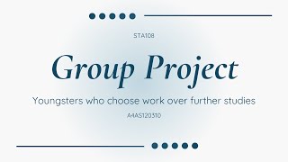 STA108 GROUP PROJECT Presentation