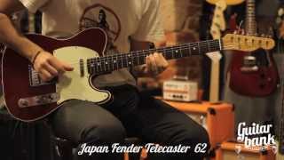 Fender Telecaster TL 62 japan