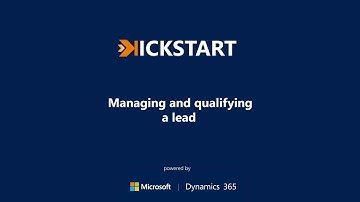 Qualifying a lead in Microsoft Dynamics 365 Sales