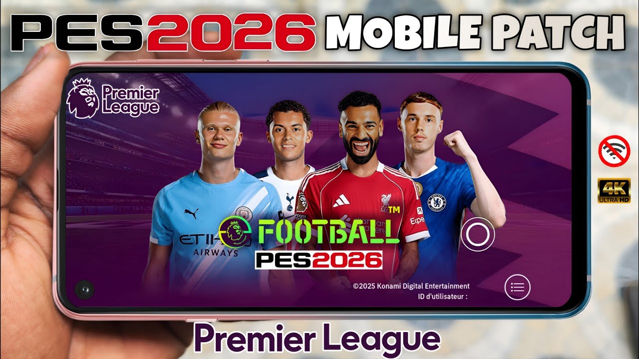 T l charger EFootball PES 2026 Mobile PATCH EA Premier League Sur t-l-charger-efootball-pes-2026-mobile-patch-ea-premier-league-sur