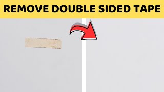4 Ways to Remove Double Sided Tape from Wall without Removing Paint