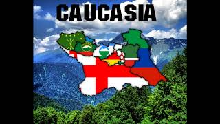 My map of Caucasia (NOT POLITICAL)
