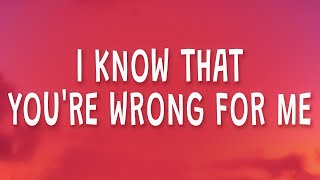 Miley Cyrus - I know that youre wrong for me (Angels Like You) (Lyrics)