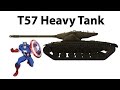 T57 Heavy Tank Captain America !!!