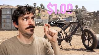 I Bought a Broken E-Bike for $180... and Fixed it for $1!