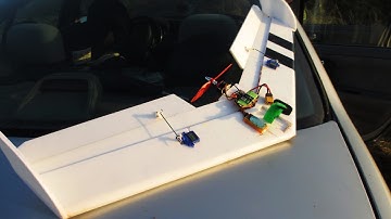 W02 - 81mm KFm-4 flying wing - First camera flight