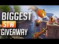 inventory fill of whatever you need! save the world giveaway