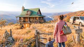 “Mom… Can We Go Back” Homeless Single Mom Forced Out by In-Laws Found a Billion-Dollar Cabin