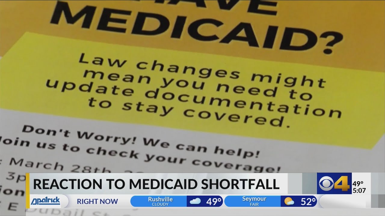 Indiana Lawmakers React To Medicaid Shortfall Youtube