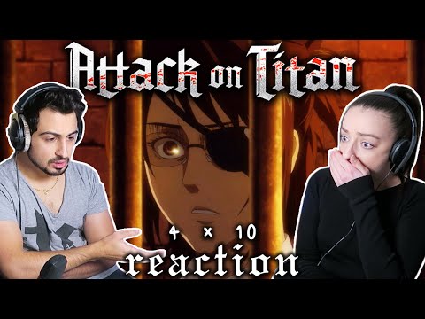 Attack on Titan 4x10 REACTION! | "A Sound Argument"