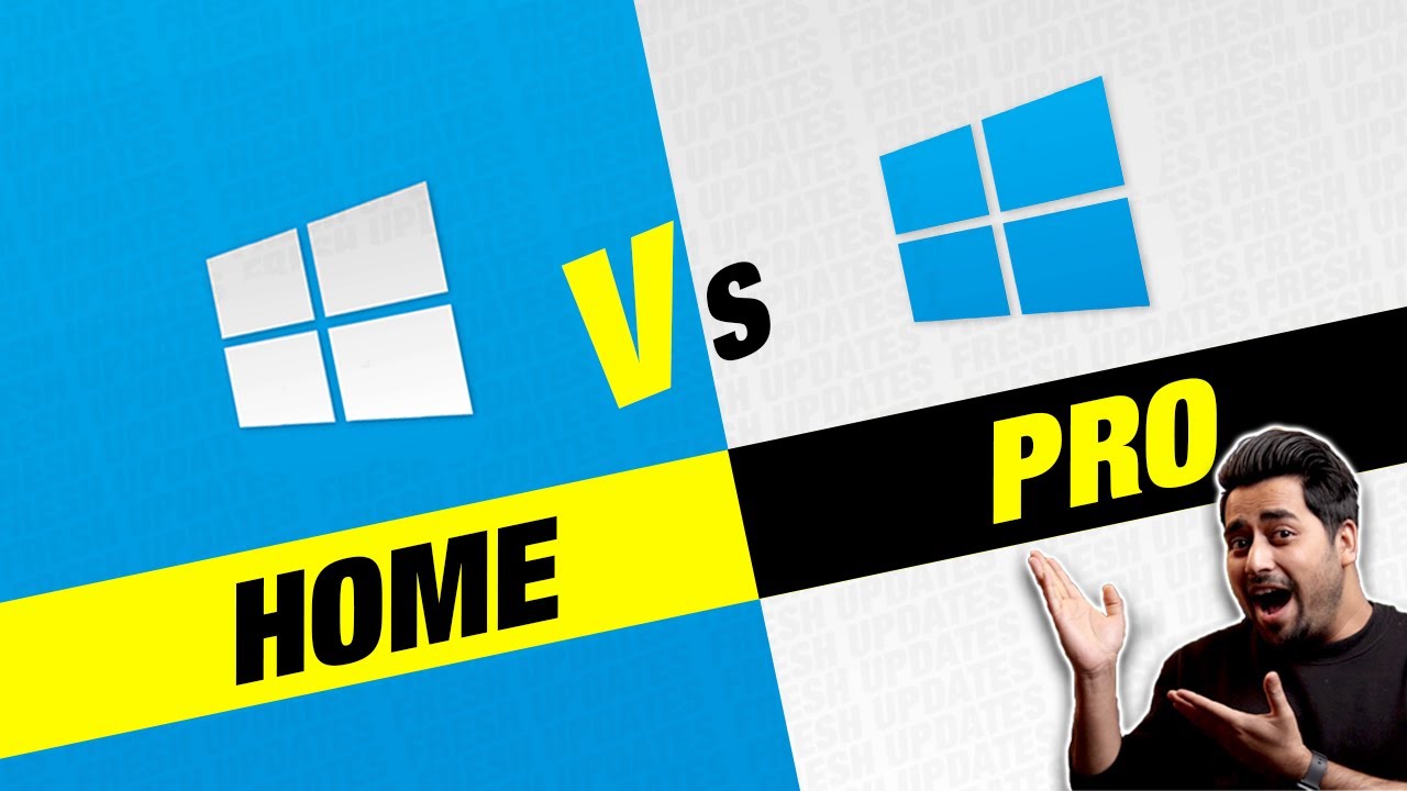 difference between windows 11 pro and home