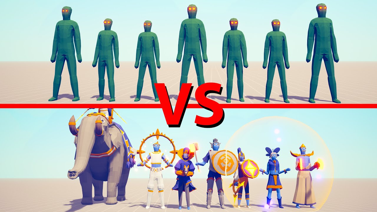 ZOMBIE Team vs GOOD Team - Totally Accurate Battle Simulator TABS