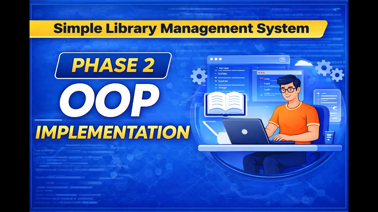 Simple Library Management System – Phase 2 - YouTube