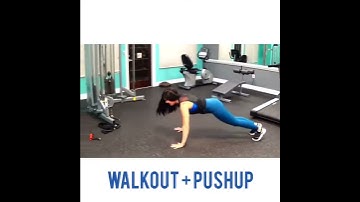 HOW TO: WALKOUT PUSHUP