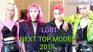 Dàn mẫu đình đám của cộng đồng LGBT tụ hội đông đủ ngày khởi động Next Top Model 2019