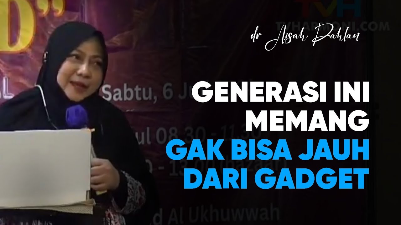 Karna Sosmed Bikin Sakit Mental, Maka Harus Disikapi Dengan Ilmu - dr Aisah Dahlan