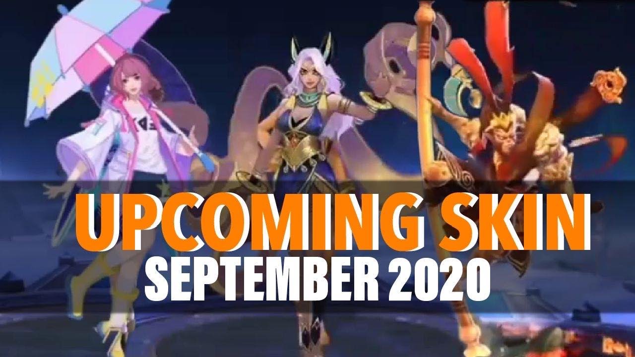 MOBILE LEGENDS ALL UPCOMING SKIN 2020 - SEPTEMBER