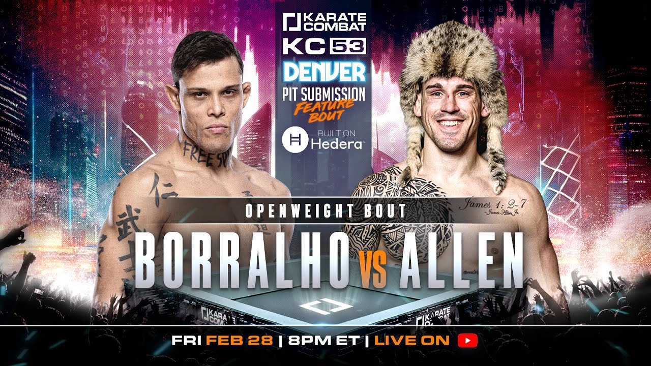 Кайо Борральо v Брендан Аллен | ПОЛНЫЙ БОЙ