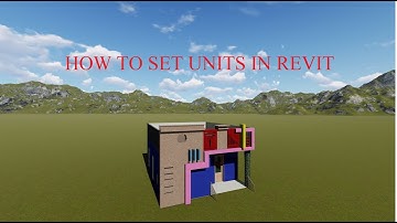 HOW TO SET UNITS IN REVIT IN TAMIL