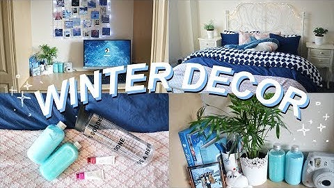 🌨an overdue wintry room update🌨