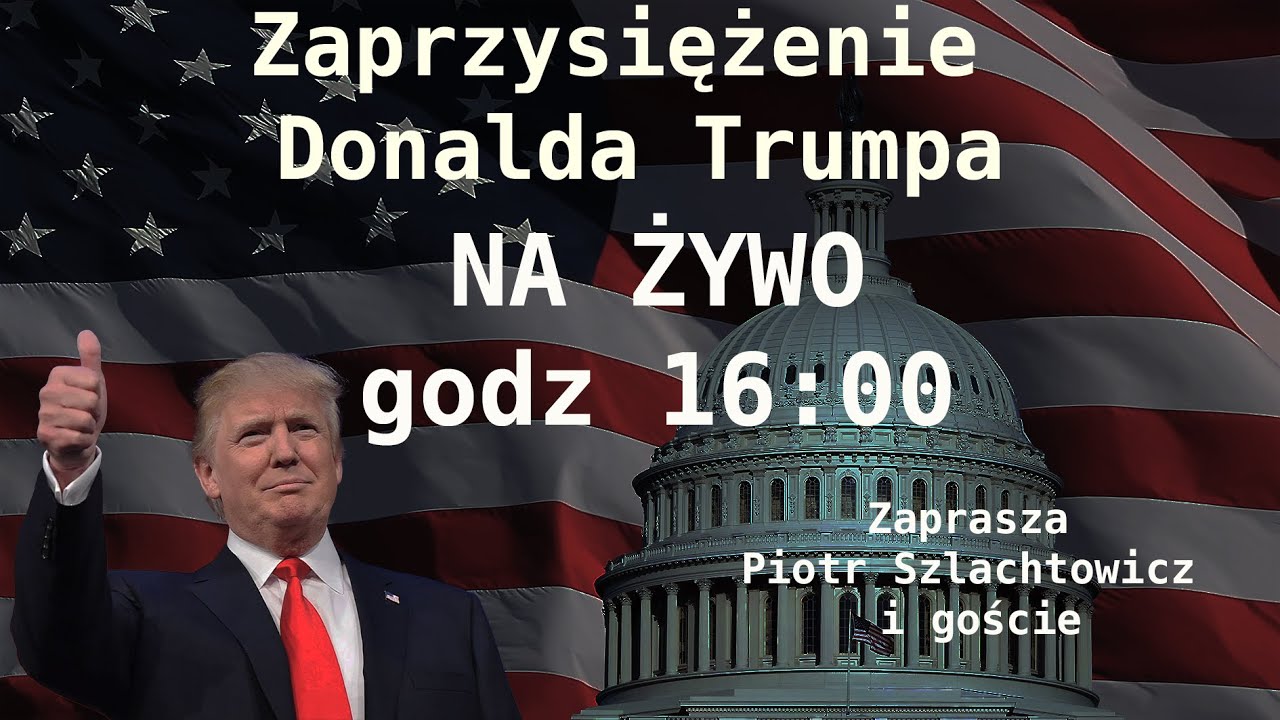 Miniatura: Trump zaprzysiężony! Program Specjalny!...