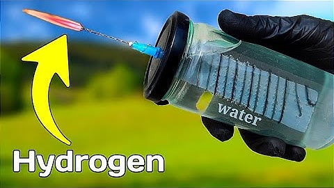 Water into hydrogen - how to make a simple hydrogen generator - hho