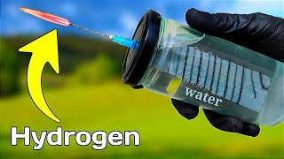 Water into hydrogen - how to make a simple hydrogen generator - hho