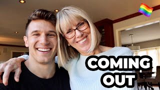 COMING OUT gay to Mom & Best Friend | Sam Cushing