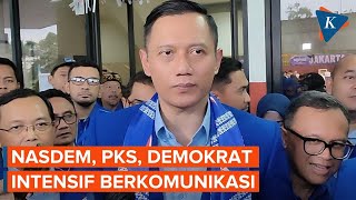 AHY Bicara Terkait Koalisi dengan Nasdem dan PKS