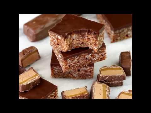 Crispy M&M Mars Bar Squares - Gills Bakes and Cakes - Simple bakes