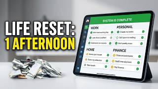 Organize Your Entire Life in Just ONE Afternoon (Reset Routine)