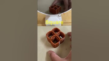 #ambiguous #object - is it Square or circle? | #3d | #youtubeshorts | #illusion