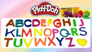 🌈 Learn Alphabet a to z with Play doh | 🎨 Educational and Vibrant Adventure for Kids!